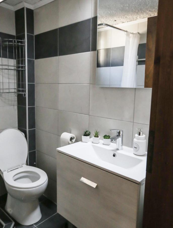 Beachfront Deluxe Apt. Pefkochori Luaran gambar